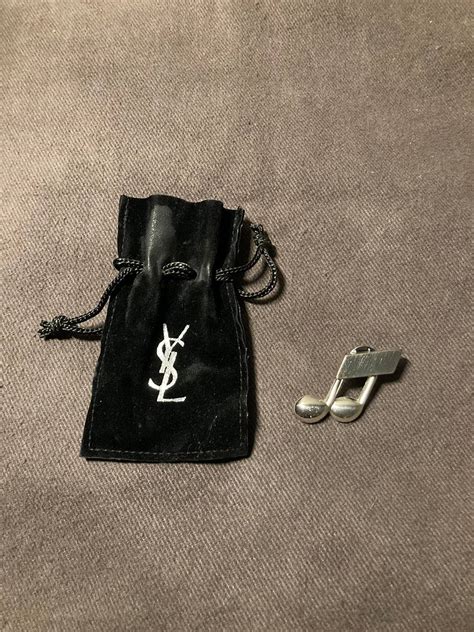 Ysl Pin Badge .